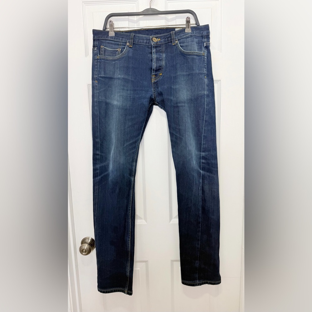 Frank & Oak Dark Blue Slim Jeans - 34